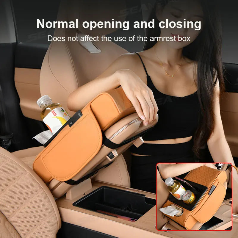 Comfort Armrest Cushion & Organizer