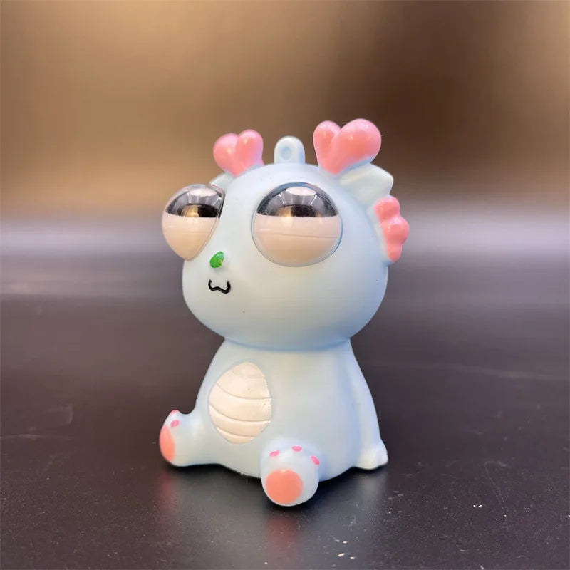 Squeeze Stress Relief Toy – Funny Dragon with Popping Eyeballs