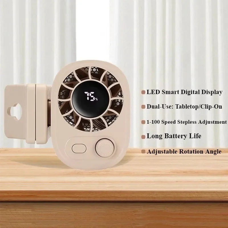 NIWS Portable Clip Fan