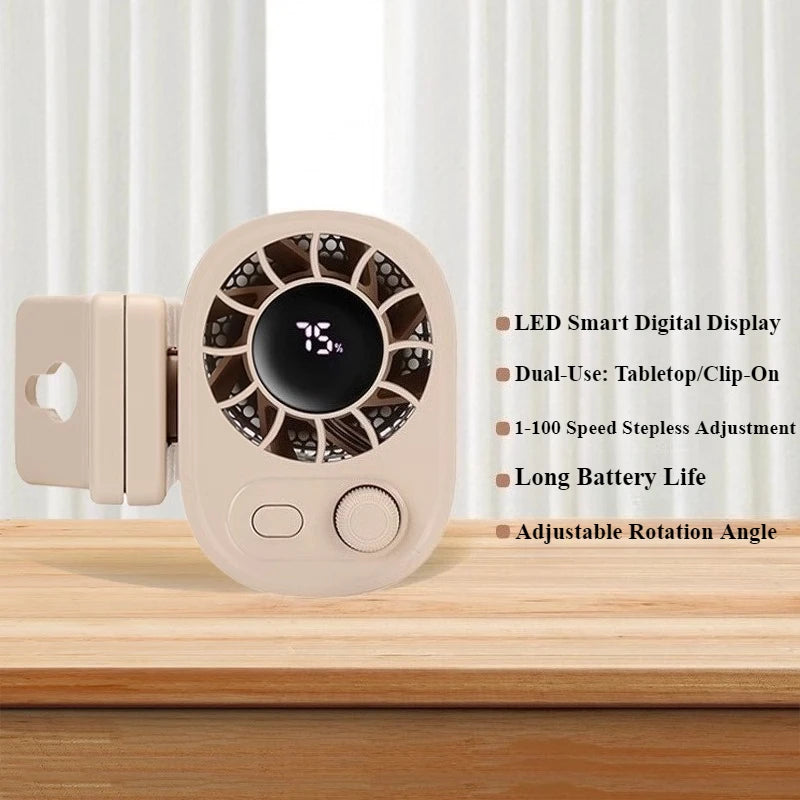 NIWS Portable Clip Fan